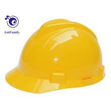 CE EN397 ABS / construção V tipo PE capacete de segurança para venda